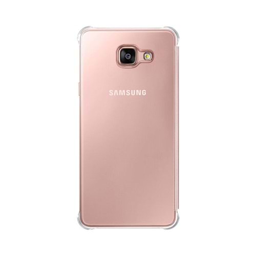 Samsung A510F Galaxy A5 (2016) Orjinal Clear View Cover Rose Gold EF-ZA510CZEGWW