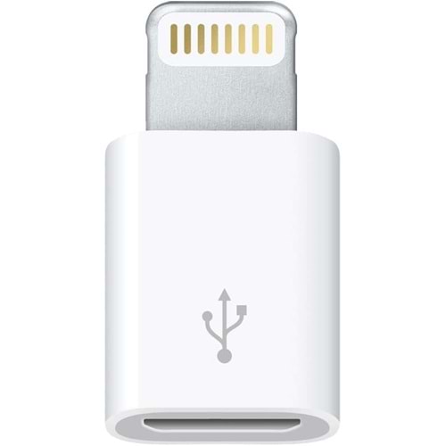 Apple Lightning - Micro USB Adaptörü Orjinal MD820ZM/A