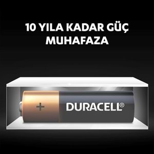 Duracell LR6/MN1500 Kalem Pil 1.5V ALKALİNE AA - 8 Adet