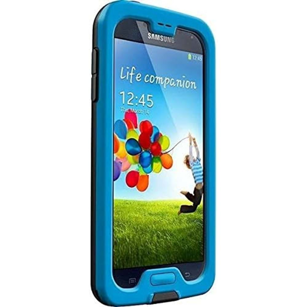 LifeProof su geçirmez Kılıf Samsung Galaxy S4 ile Uyumlu Mavi
