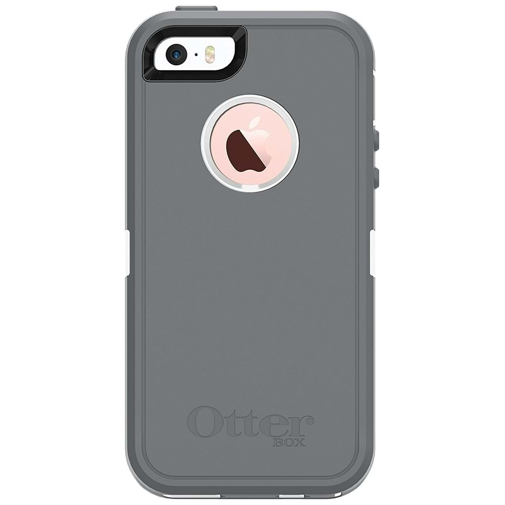 OtterBox Iphone SE/5/5S Defender Kılıf Gri-Beyaz