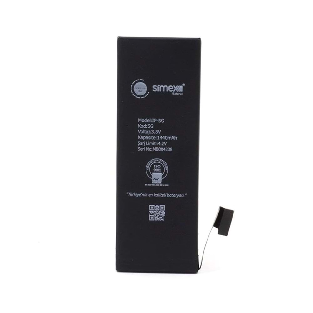 Simex iPhone 5 Batarya 1440mAh
