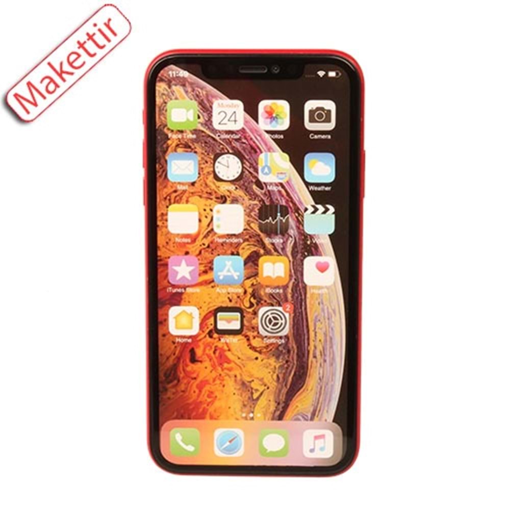 Apple iPhone XR Dummy Maket Telefon 1 Sınıf A Kalite - Kırmızı