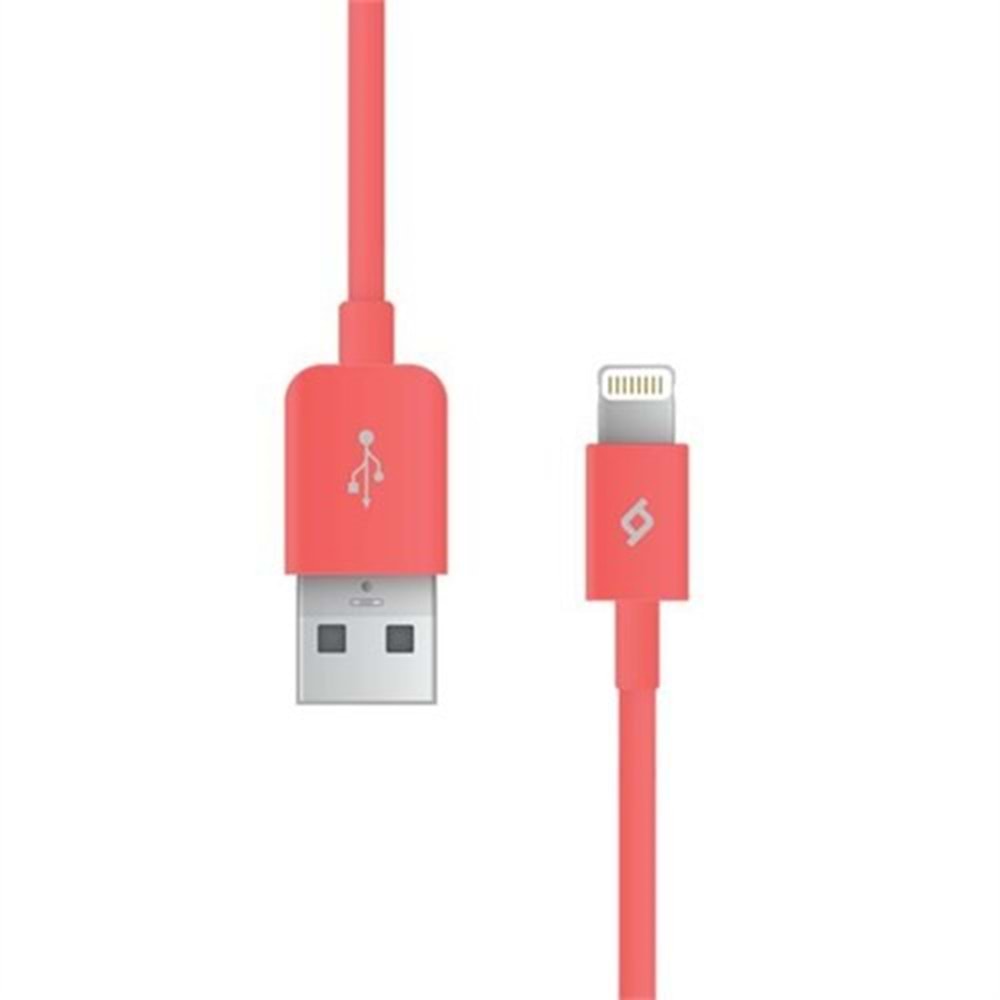Ttec Lightning Kablo Lisanslı Pembe 1M - 2DKM01P