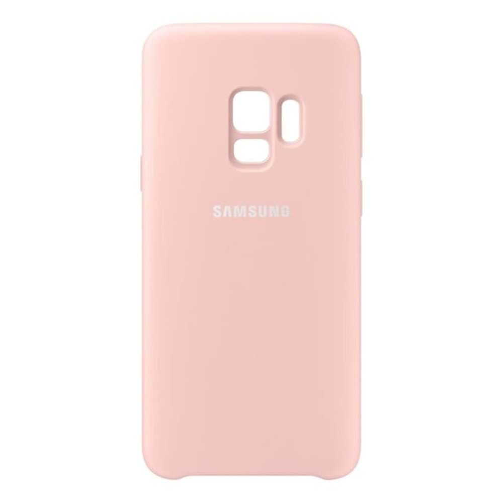 Samsung Galaxy S9 Orjinal Kılıf Silicone Cover Pembe - EF-PG960(outlet)