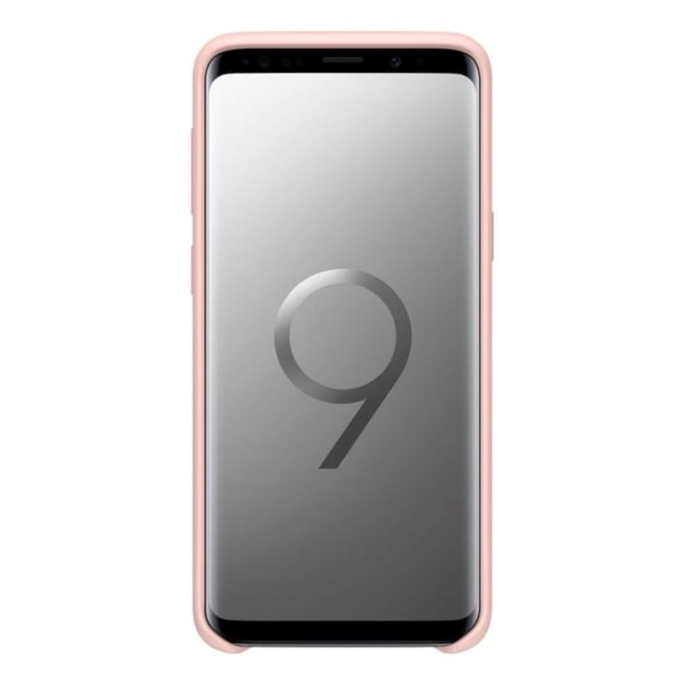 Samsung Galaxy S9 Orjinal Kılıf Silicone Cover Pembe - EF-PG960(outlet)