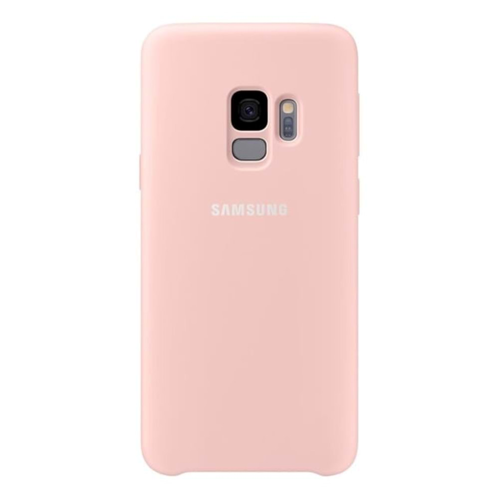 Samsung Galaxy S9 Orjinal Kılıf Silicone Cover Pembe - EF-PG960(outlet)