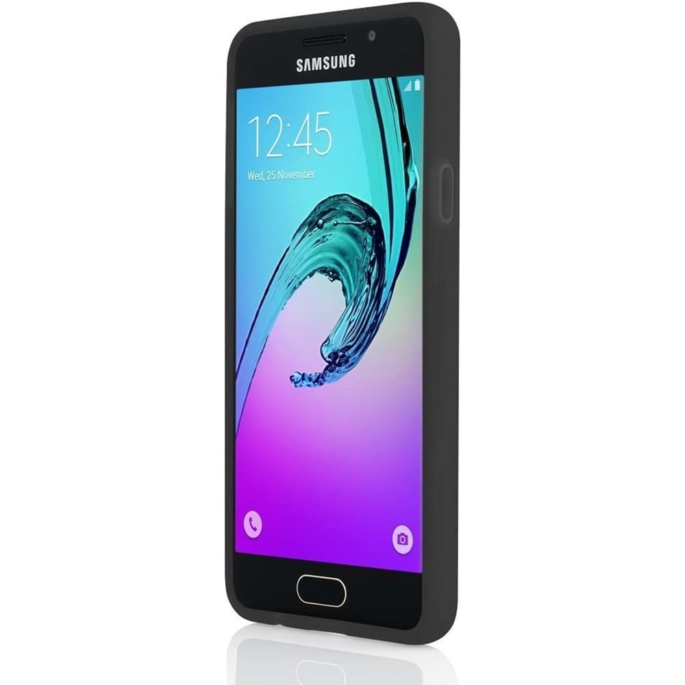 Samsung Galaxy A510F Galaxy A5 (2016) Kılıf Mat Silikon - Siyah (OUTLET)