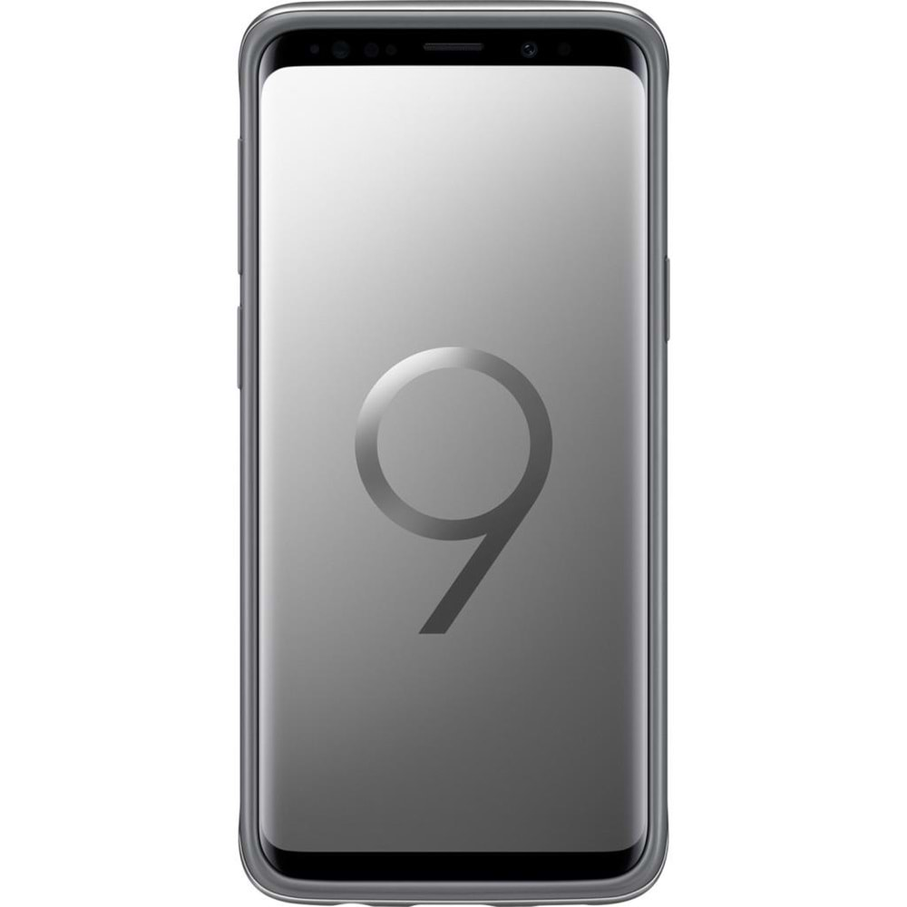 Samsung Galaxy S9 Orjinal Protective Stanting Cover Gümüş - EF-RG960CSEGWW(Outlet)