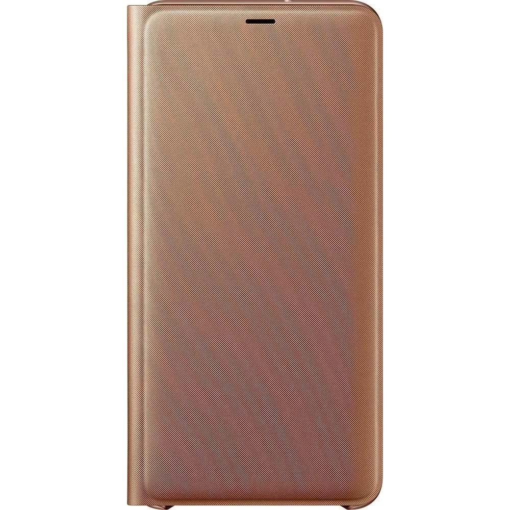 Samsung Galaxy A7 2018 Wallet Cover Orjinal Kılıf - Altın EF-WA7500PFEGWW
