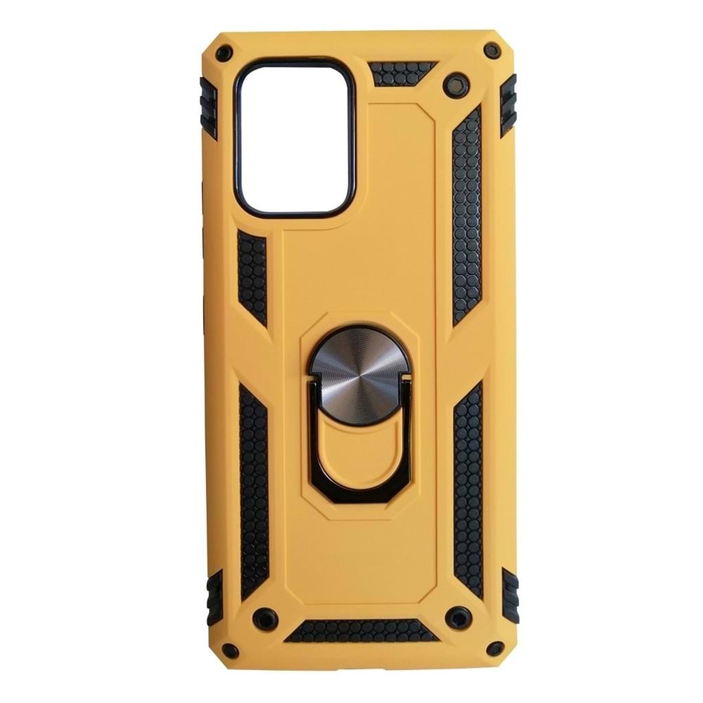 Samsung Galaxy S10 Lite Silikon Kılıf - Sarı