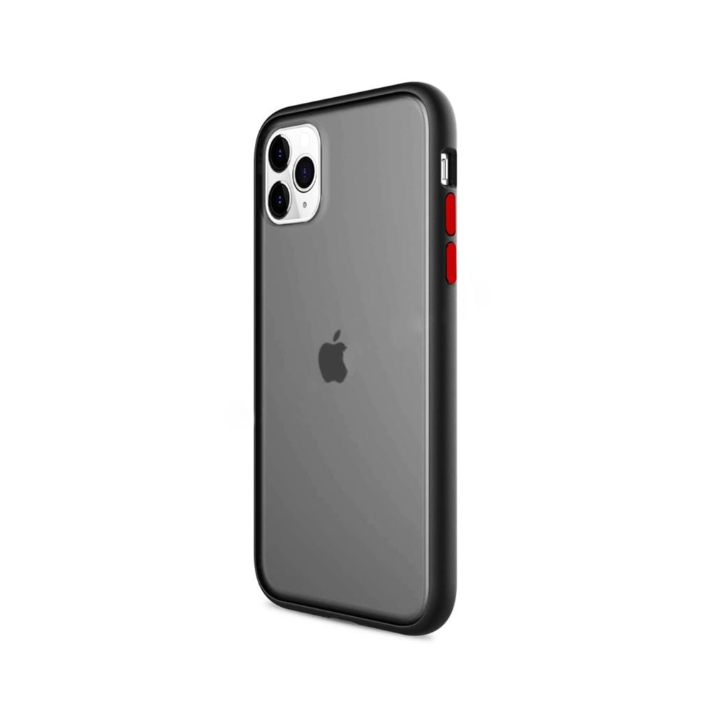 Keephone iPhone 11 Pro Max Ultra Koruma Kılıf - Siyah