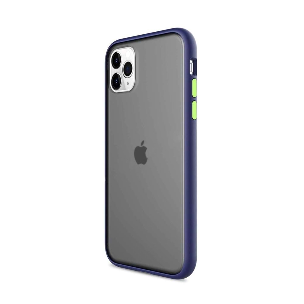 Keephone iPhone 11 Pro Max Ultra Koruma Kılıf - Lacivert