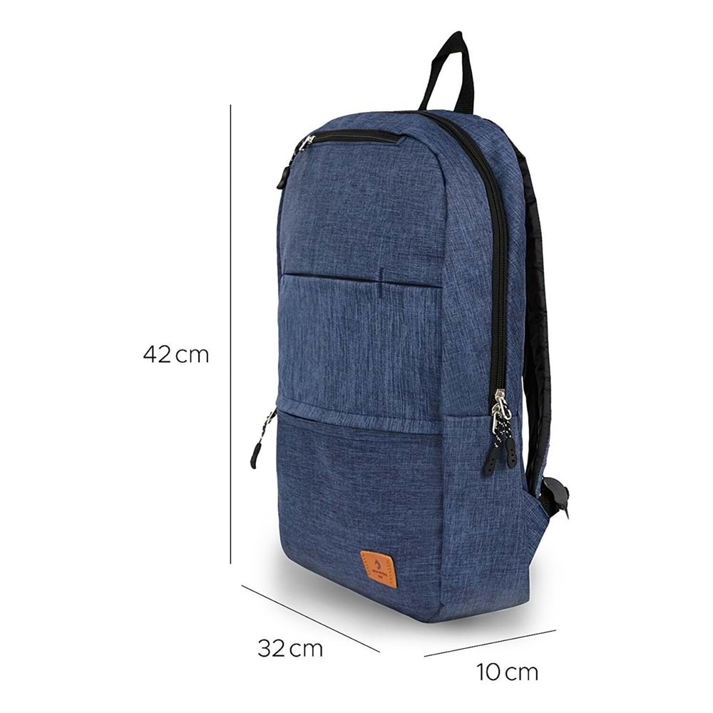 Aqua Di Polo Laptop Spor Çantası - Mavi
