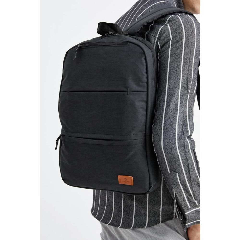 Aqua Di Polo Laptop Spor Çantası - Siyah