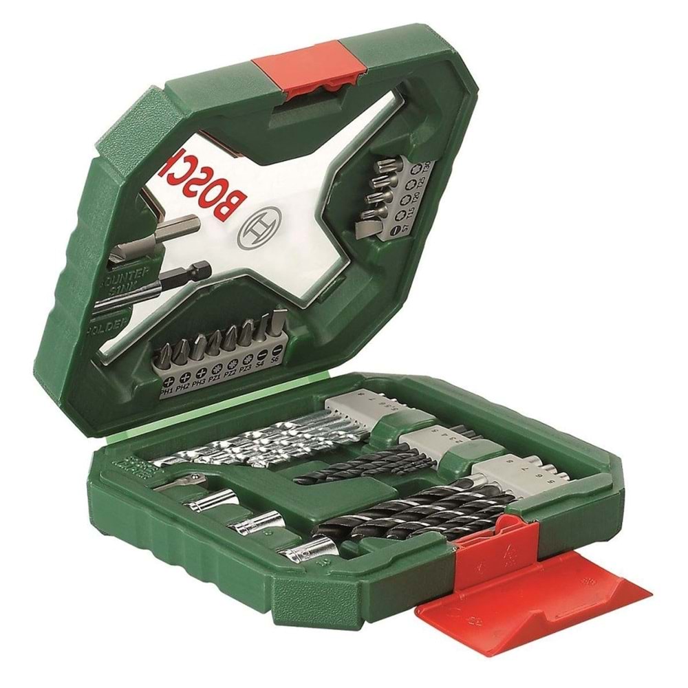 BOSCH X-Line 34 Parça Matkap Ucu ve Vidalama Seti - 2607010608