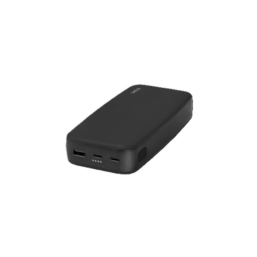 Ttec ChargeUp Pro LCD 20.000mAh PD 20W Taşınabilir Hızlı Şarj Aleti/Powerbank Siyah 2BB213S