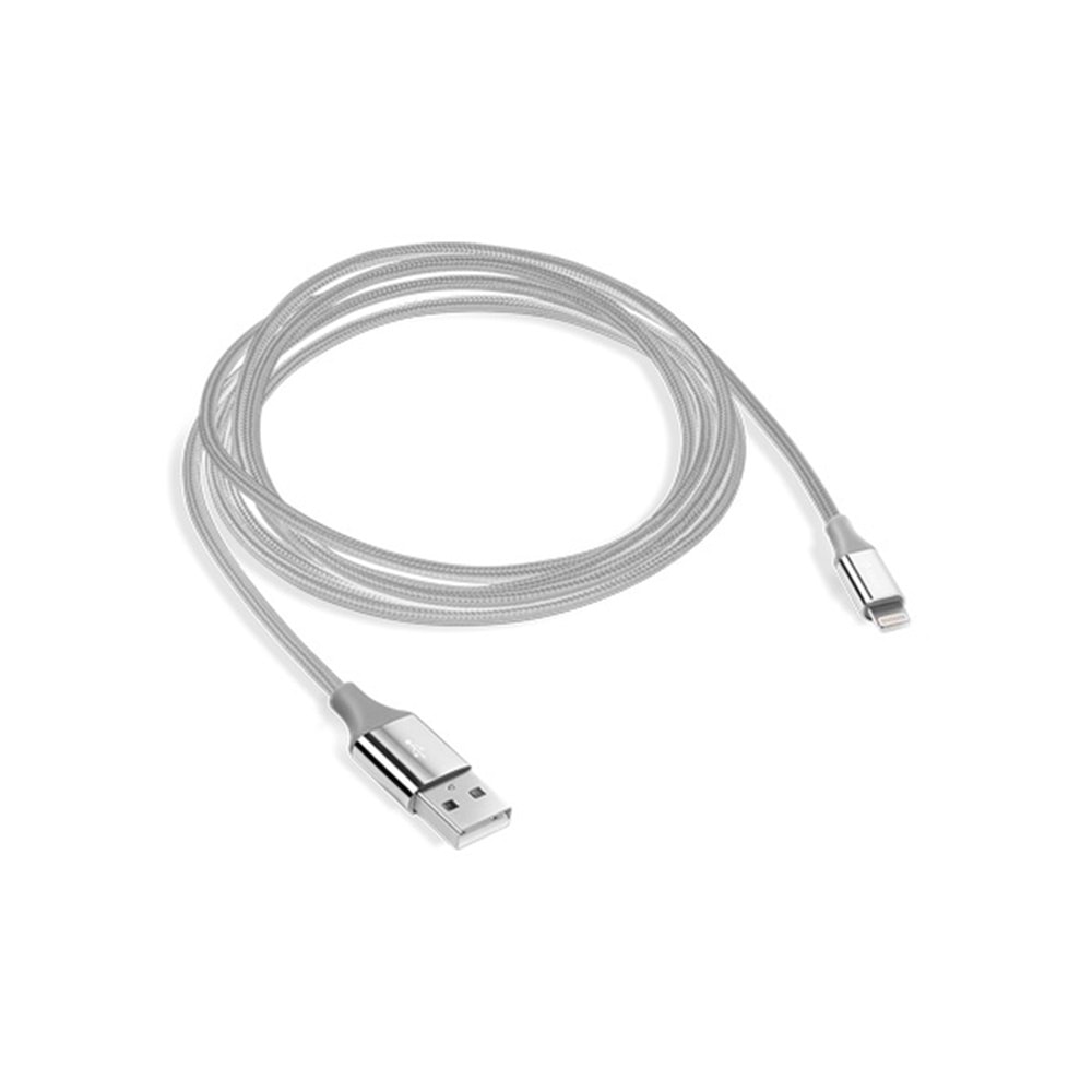 Ttec AlumiCable Lightning ile Uyumlu Kablo Gri 1.2M - 2DK16G