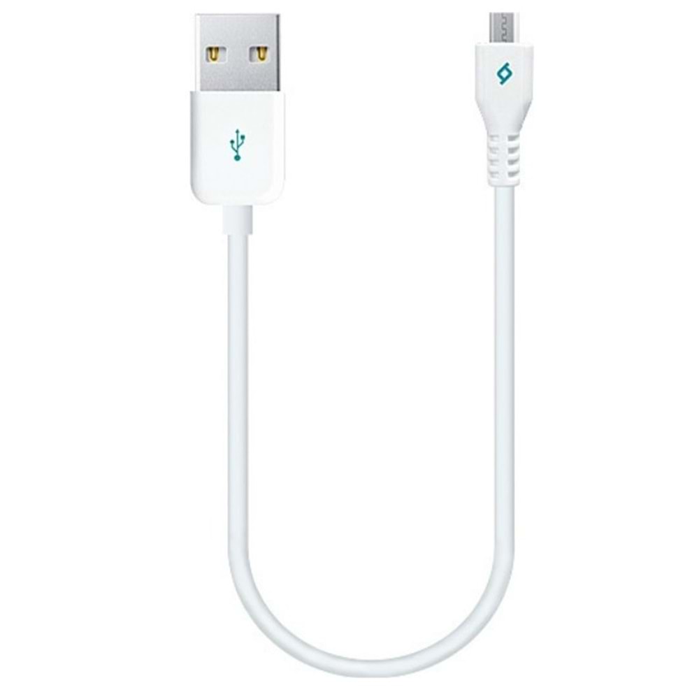 Ttec MiniCable Micro USB Kablosu 30cm Beyaz 2DK7513B
