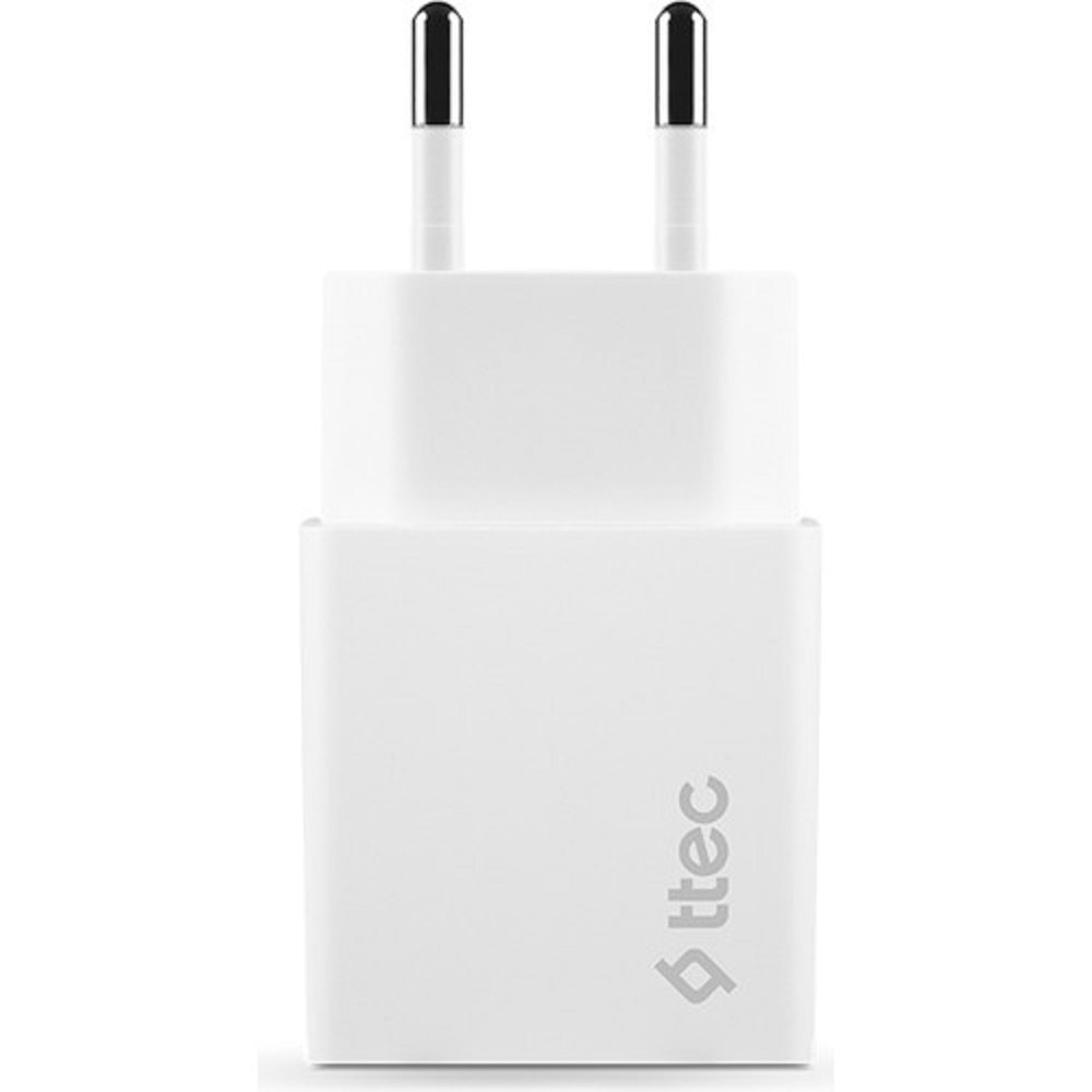 Ttec Smartcharger Duo 2.4A Seyahat Sarj Aleti Cift Usb+ Lightning ve Micro Kablo Beyaz 2SCS21DB