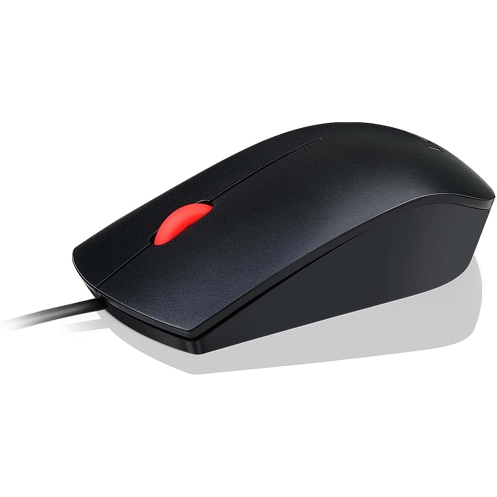 Lenovo Essential 3 Düğmeli, Kablolu USB Mouse Siyah 4Y50R20863