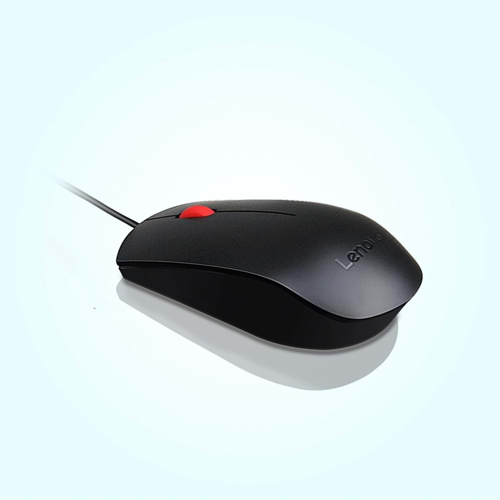 Lenovo Essential 3 Düğmeli, Kablolu USB Mouse Siyah 4Y50R20863