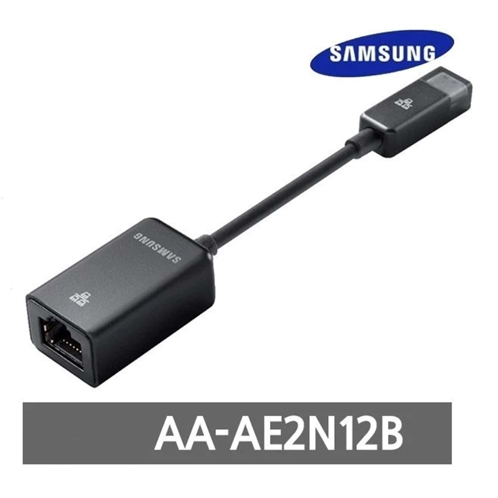 Samsung Orjinal Lan Dongle Ethernet Adaptörü AA-AE2N12B Siyah