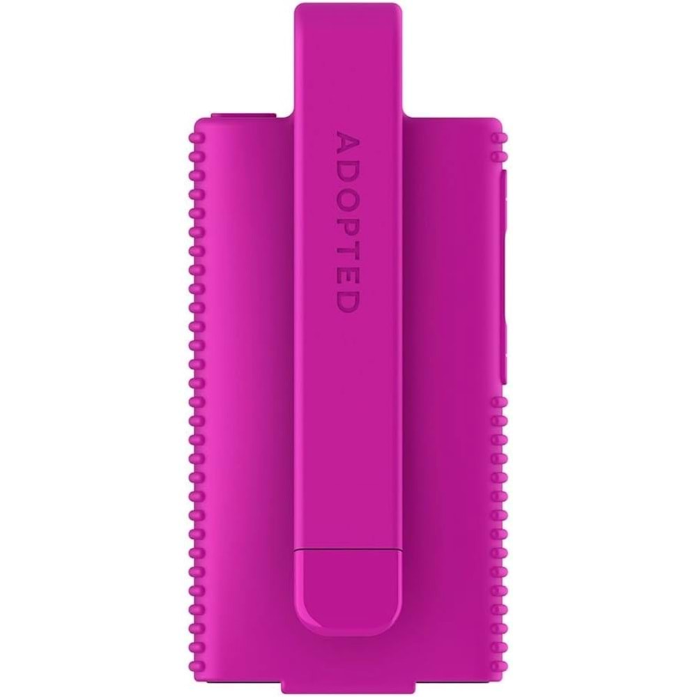 Adopted iPod Nano 7 Corduroy Clip Silikon Kılıf - Pembe ANA10103