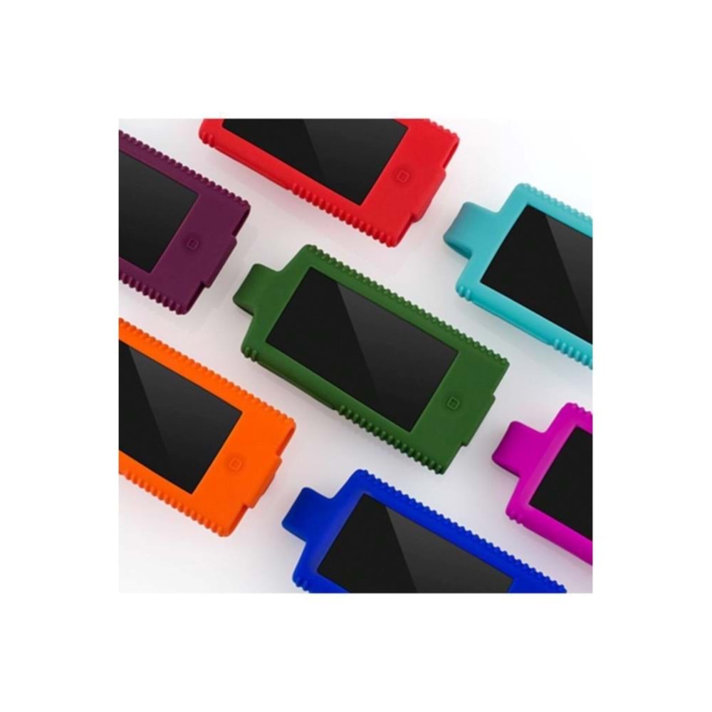 Adopted iPod Nano 7 Corduroy Clip Silikon Kılıf - Pembe ANA10103