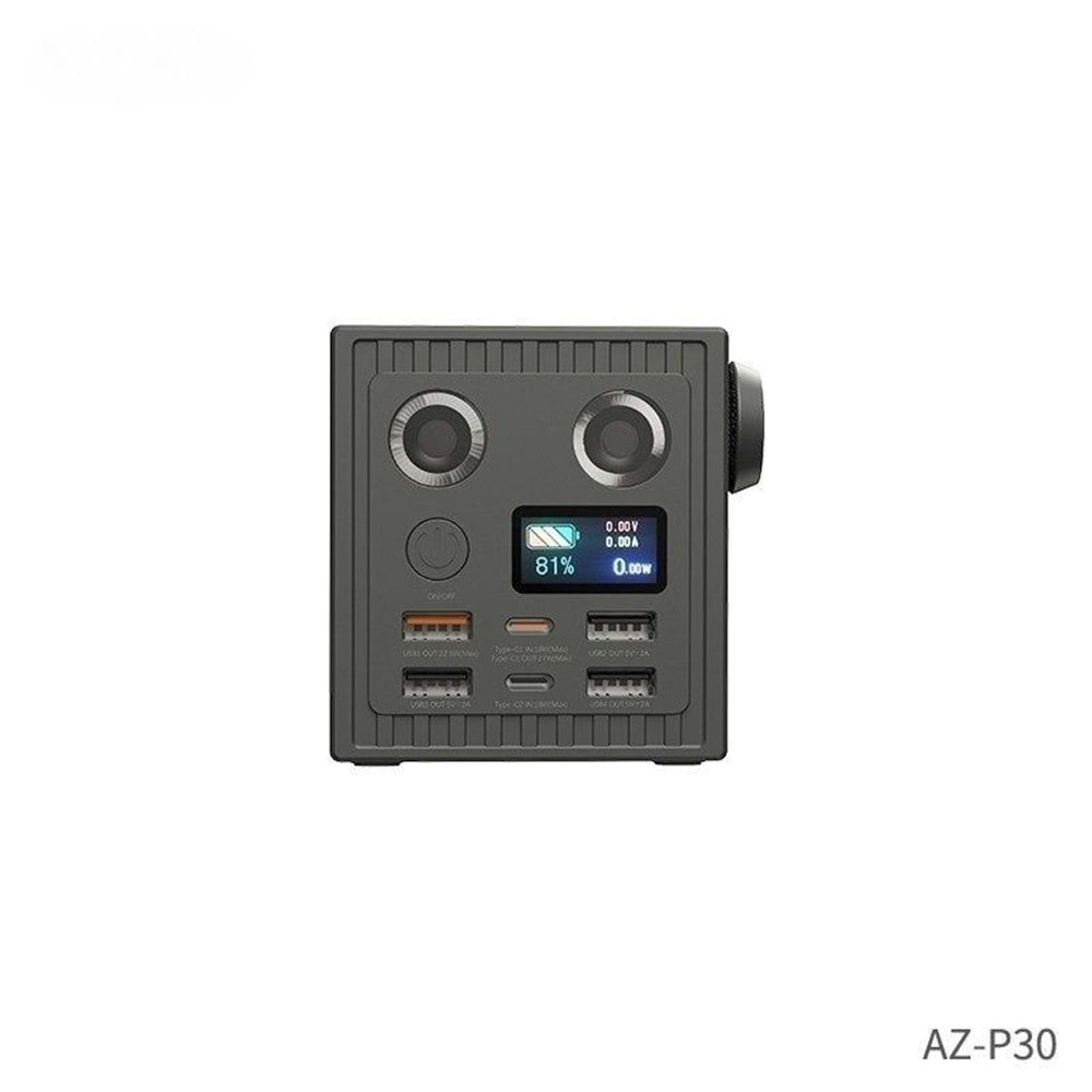 PDATeknoloji Azeada 60000mAh 27W Led Göstergeli Power Bank AZ-P30