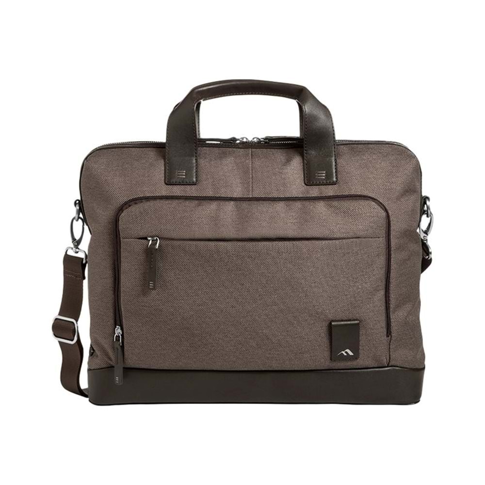 Brenthaven 15 inç Orjinal Medina Slim Brief Dizüstü Bilgisayar Çantası Kahverengi 2332