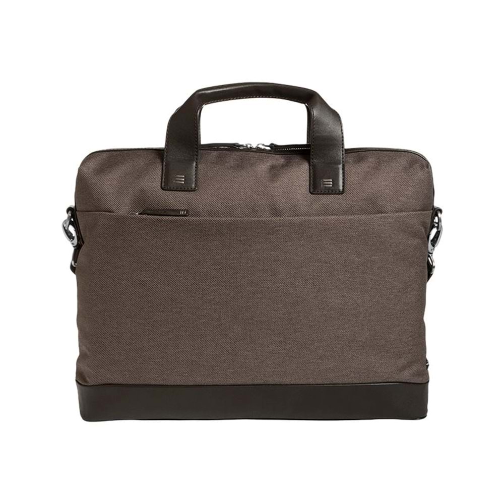 Brenthaven 15 inç Orjinal Medina Slim Brief Dizüstü Bilgisayar Çantası Kahverengi 2332