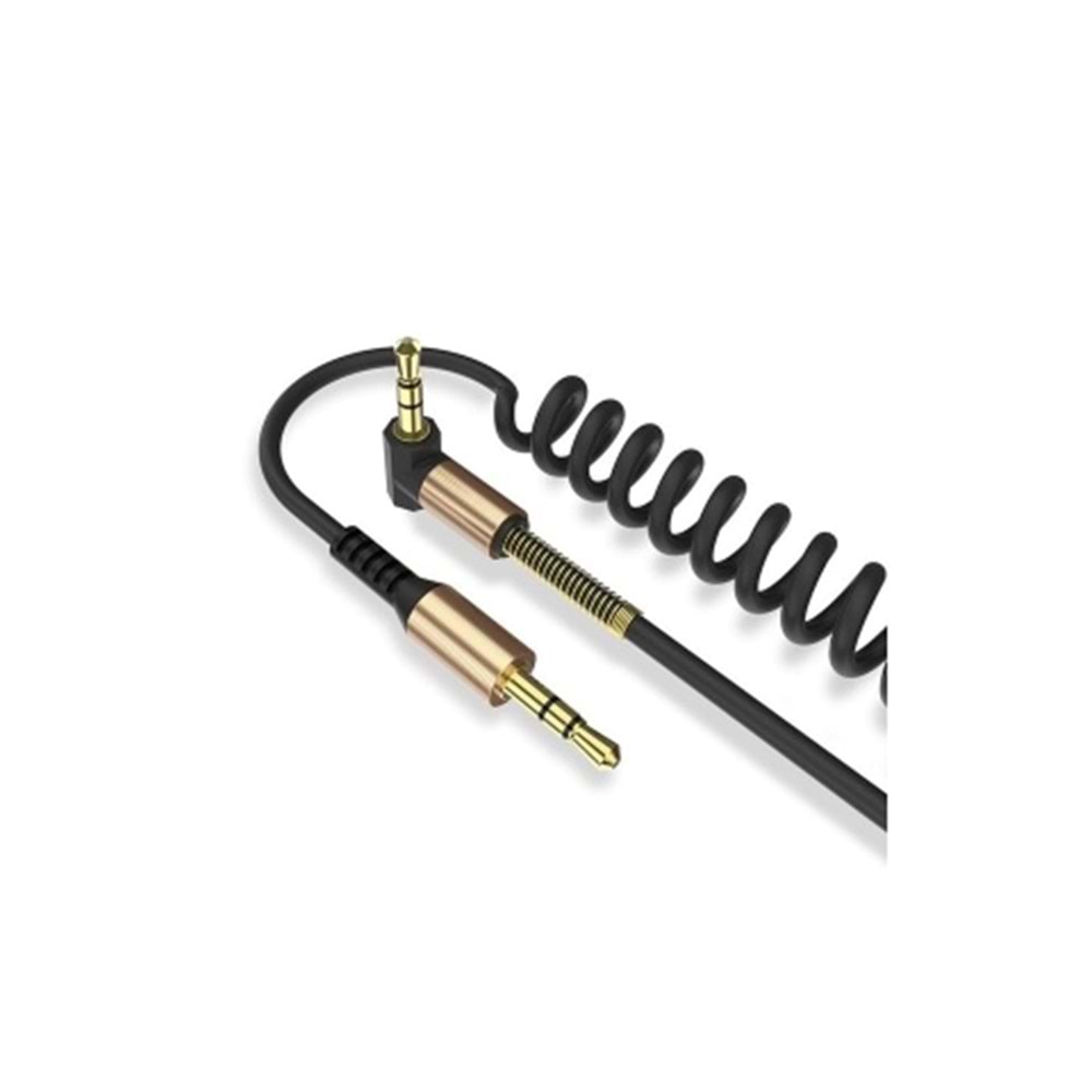 PDAteknoloji Concord 1.8m Yaylı AUX Ses Kablosu C-8700