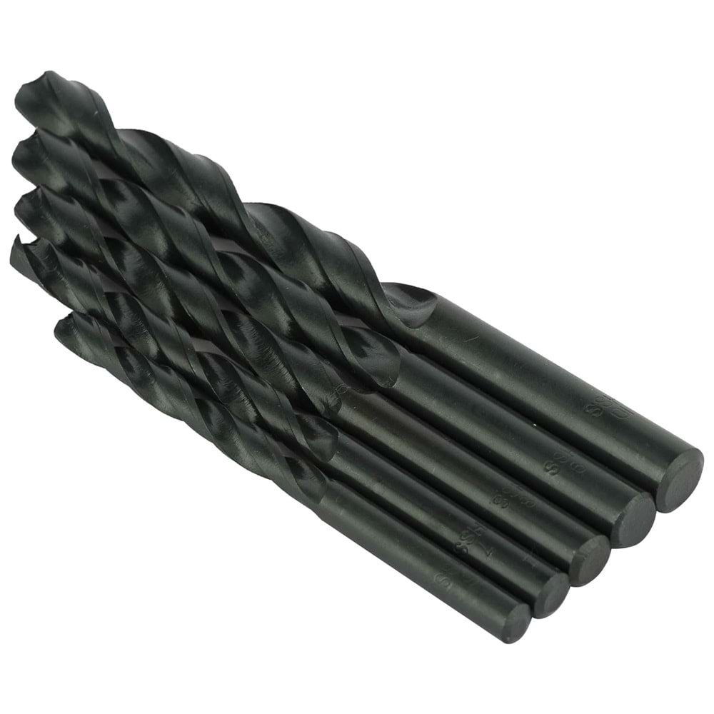 DEWALT Matkap ucu seti HSS-R 1,2,3,4,5,6,7,8,9,10mm, 1er adet, DT5911