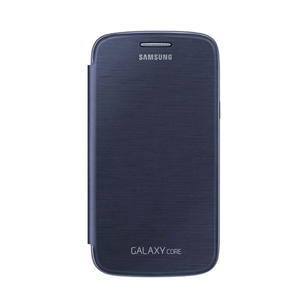 Samsung Galaxy Core Flip Cover Orjinal Kılıf - Lacivert EF-FI826BLEGWW