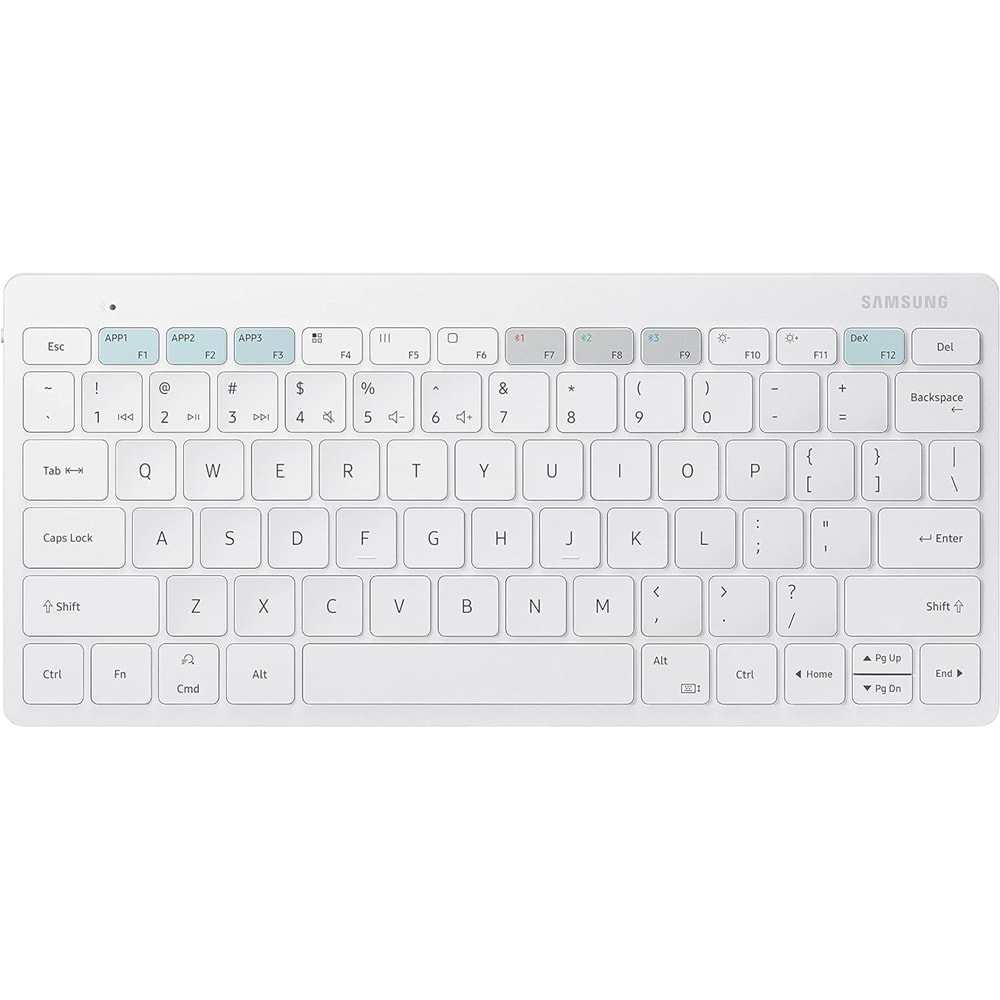 Samsung Trio 500 Smart Keyboard Beyaz EJ-B3400BWEGTR (Samsung Türkiye Garantili)