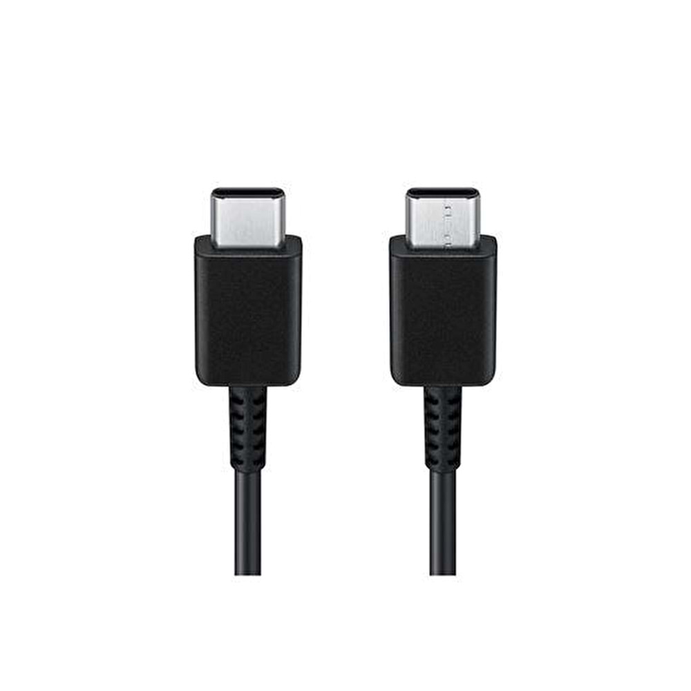 Samsung Type-C to Type-C Data ve Şarj Kablosu 1m Siyah EP-DA705BBEGWW (Samsung Türkiye Garantili)