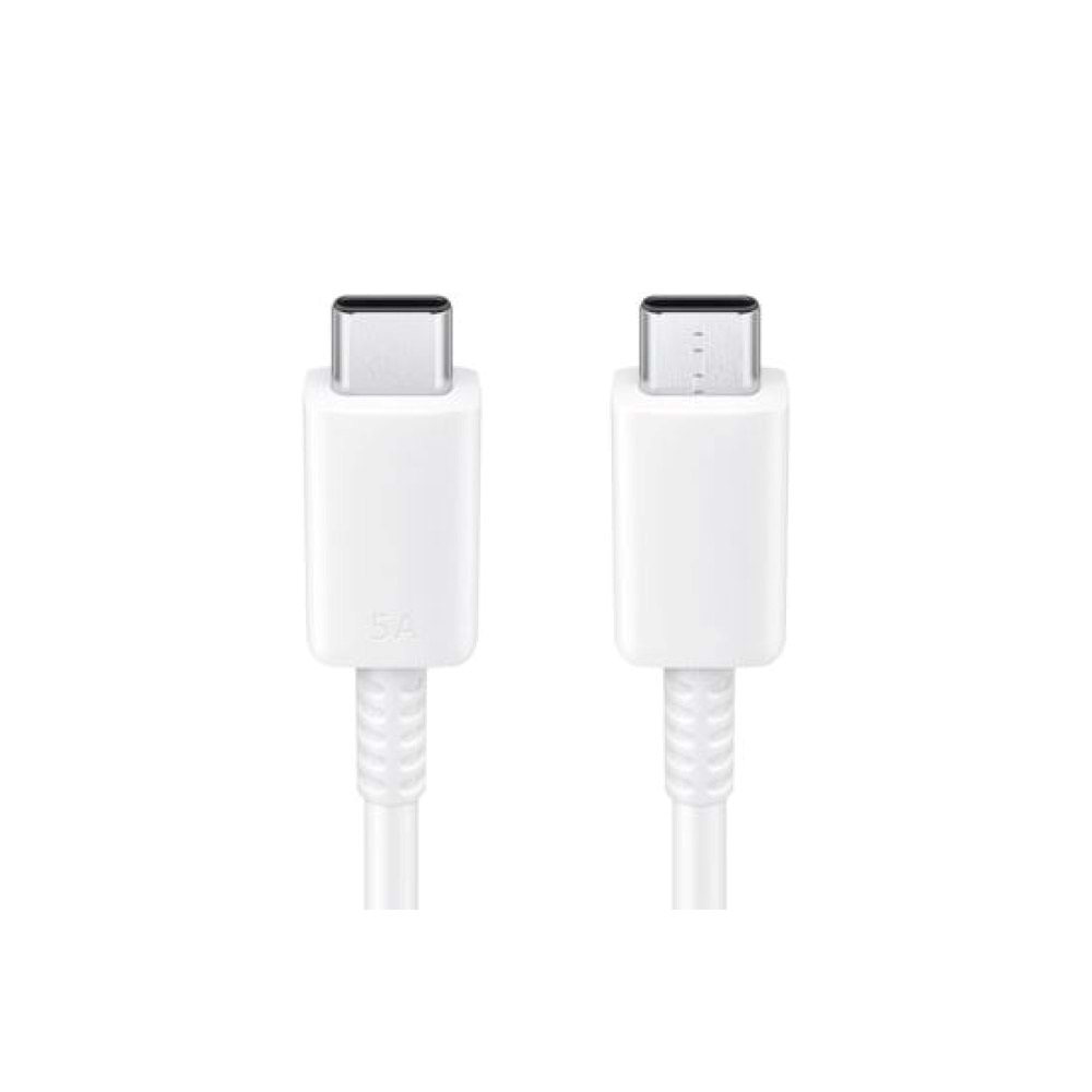 Samsung 5A 45W Type-C to Type-C Data ve Şarj Kablo 1m Beyaz EP-DN975BWEGWW (Samsung Türkiye Garantili)