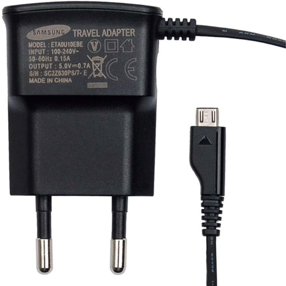 Samsung Micro USB Seyahat Şarj Aleti ETA0U10EBECSTD