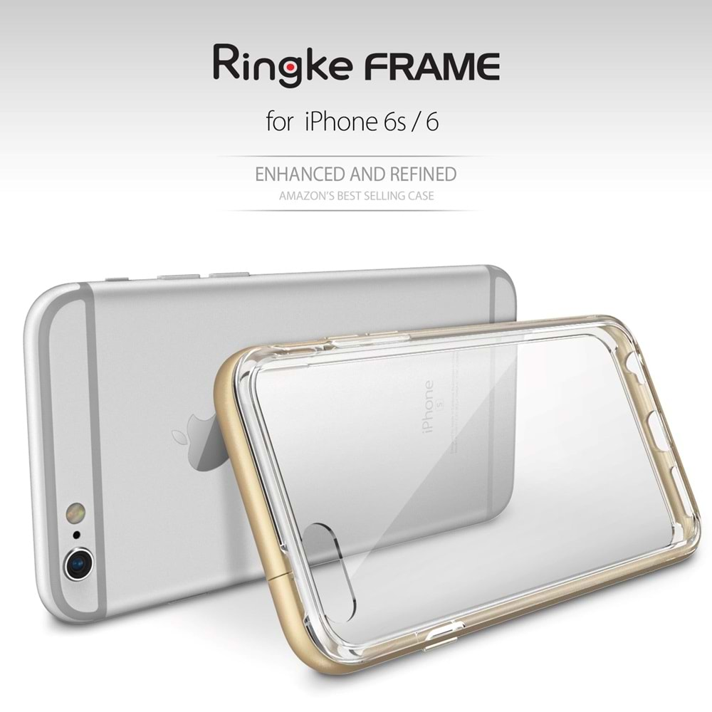 Ringke Frame iPhone 6S/6 Kılıf Orjinal - Mint Yeşil