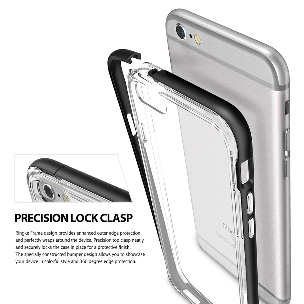 Ringke Frame iPhone 6S/6 Kılıf Orjinal -Gri