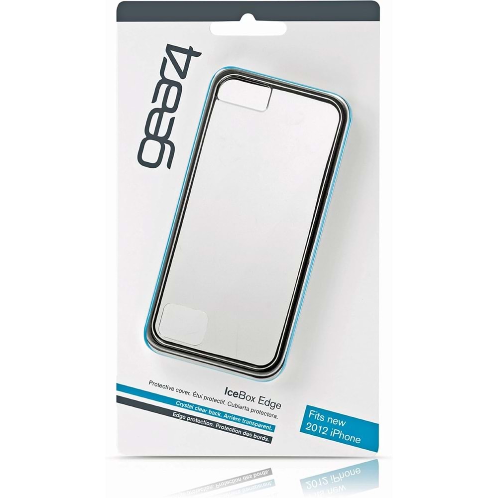 Apple iPhone SE/5S/5 Gear4 IceBox Edge Siyah Kılıf