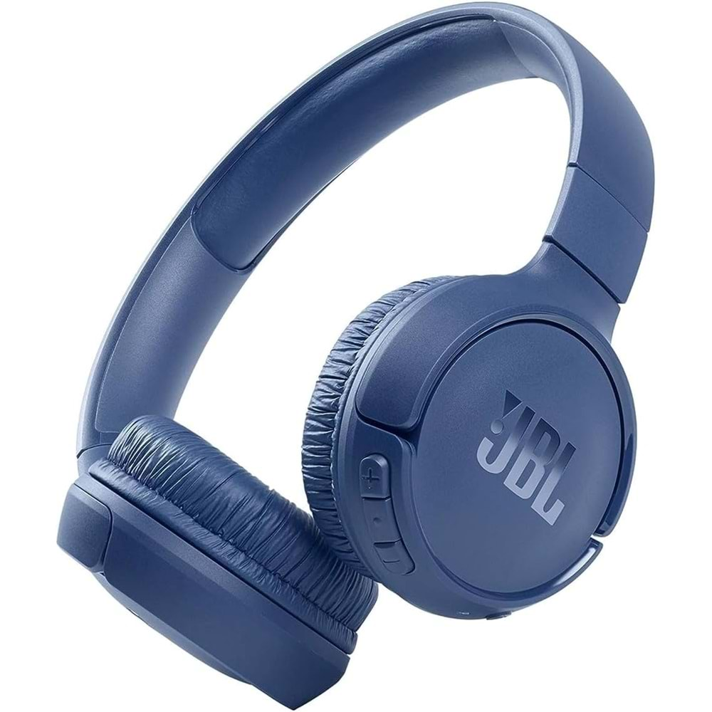 JBL TUNE 510BT Kablosuz Kulak Üstü Kulaklık - Mavi JBLT510BTBLUEU (Resmi Distribütör Garantili)