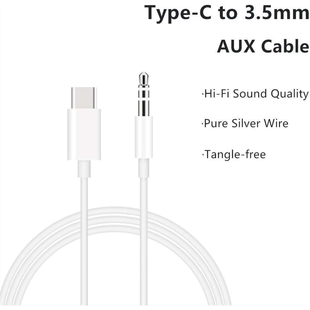 PDAteknoloji Type-C to 3.5mm Aux Kablo JO-TY06