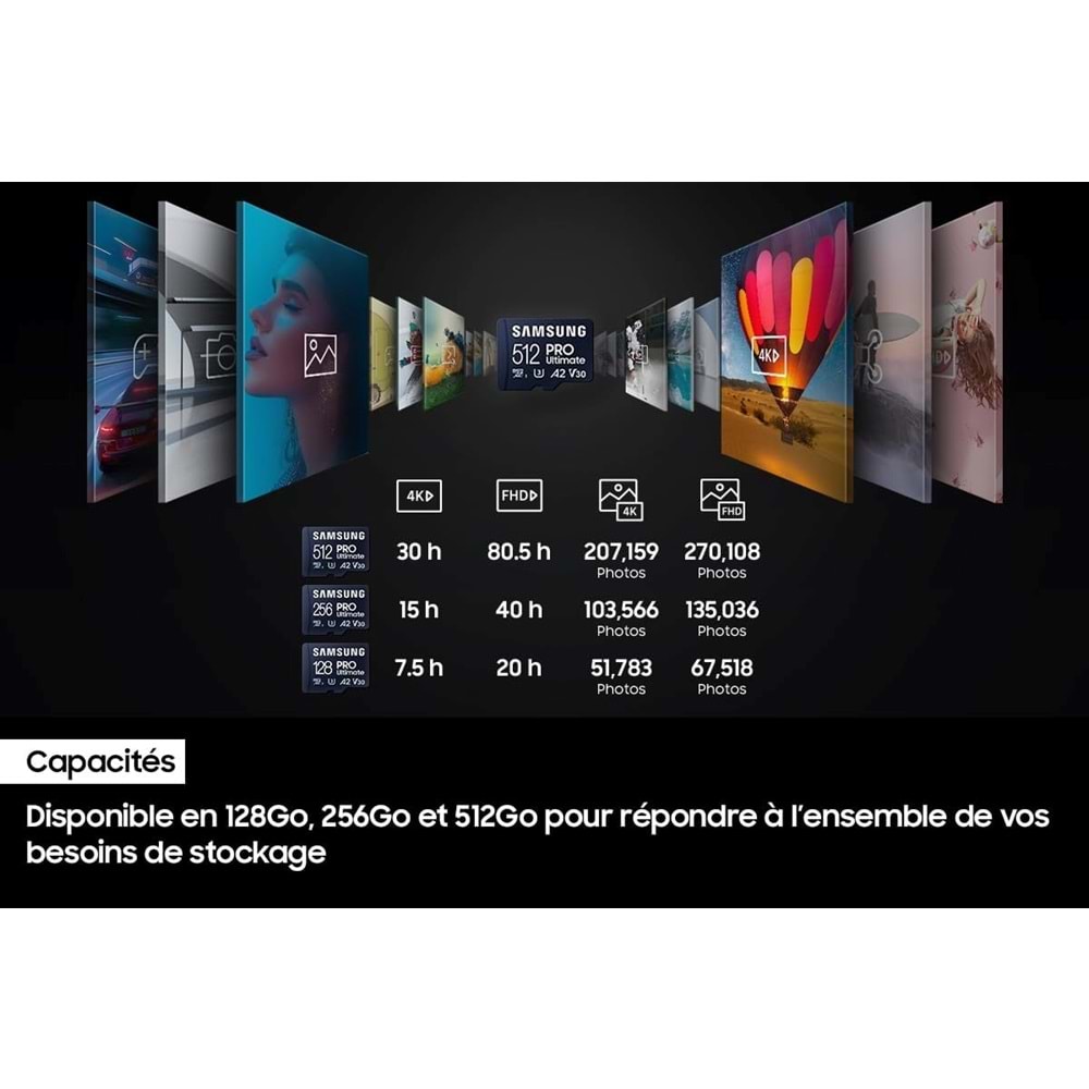 Samsung Adaptörlü 128 GB PRO Ultimate microSD MBMY128SA