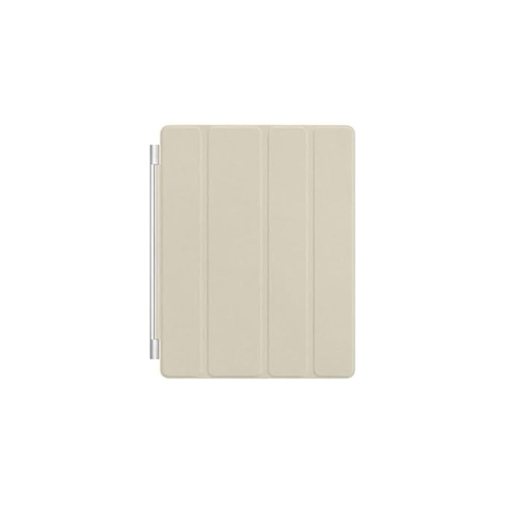 Apple iPad Smart Cover Orjinal Kılıf- Leather - Cream, MD305ZM/A