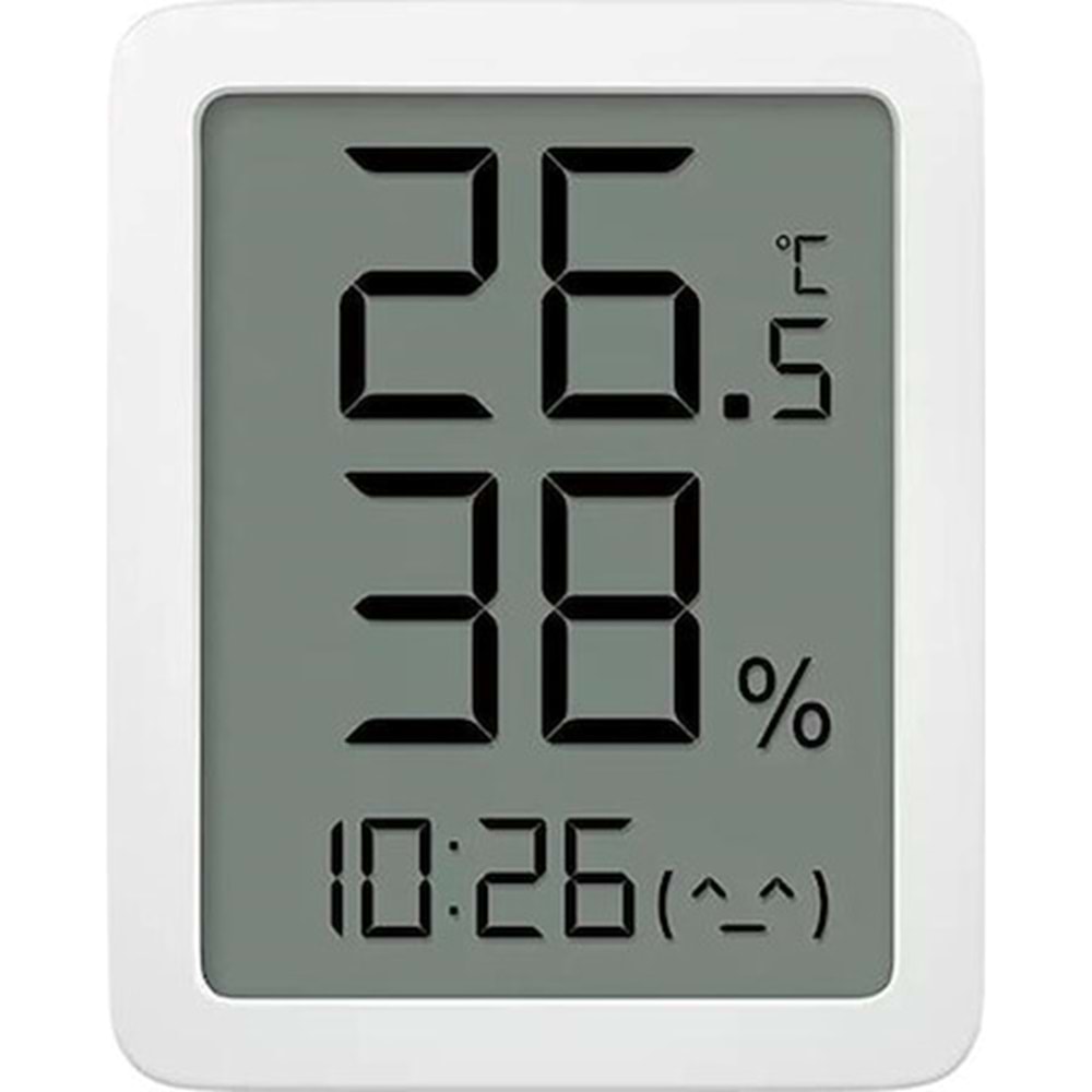 Xiaomi Miaomiaoce Serisi LCD Termometre Nem Ölçer ve Saat - MHO-C601