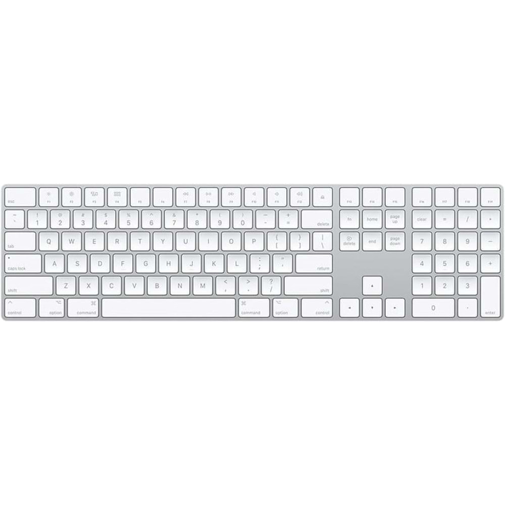 İkinci El Apple Sayısal Tuş Takımlı Magic Keyboard Beyaz A1843 MQ052TQ/A