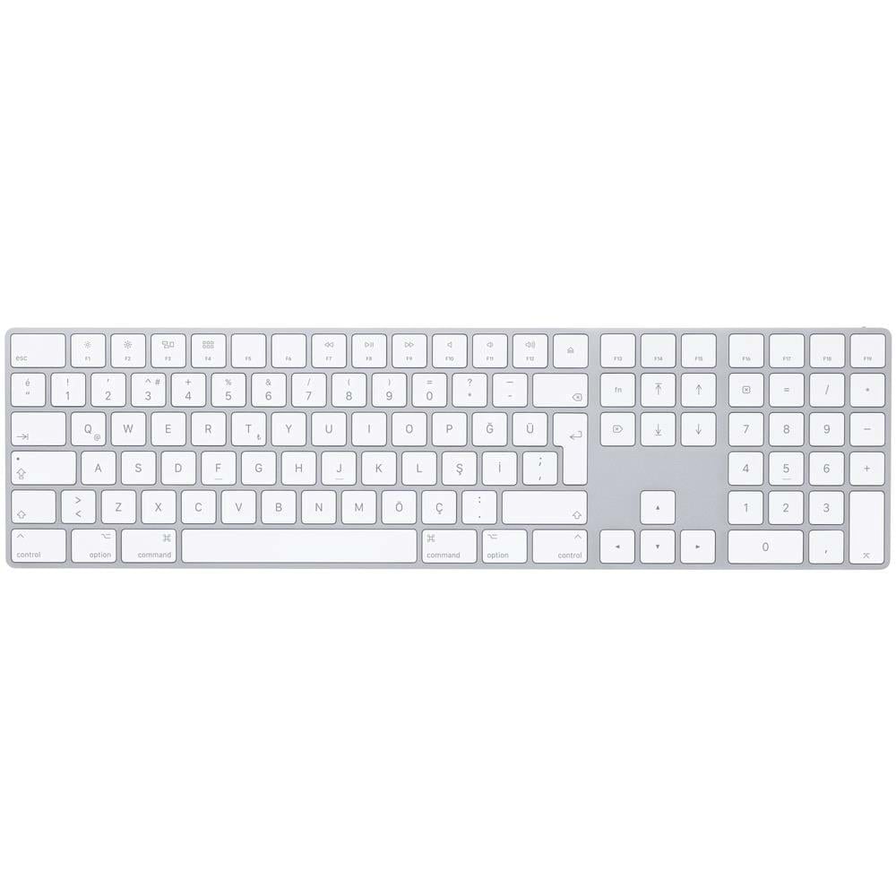 İkinci El Apple Sayısal Tuş Takımlı Magic Keyboard Beyaz A1843 MQ052TQ/A