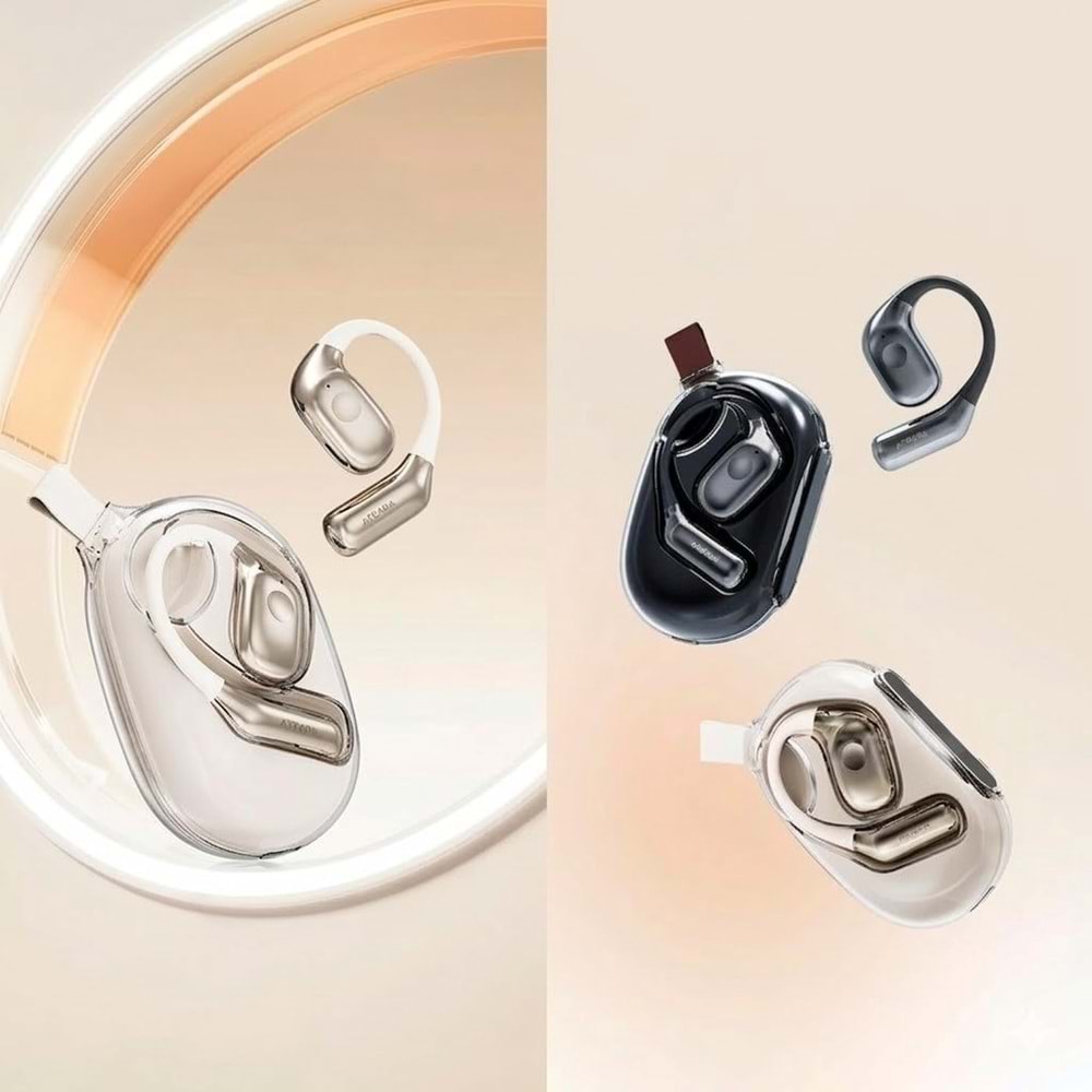 PDAteknoloji EARBUDS Hava İletimli Bluetooth Kulaklık Mavi Renk AZ-BT13M (BU ÜRÜN OUTLETTİR)